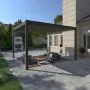 Ombrea Bio-Climatic 4m x 4m Freestanding Pergola - Anthracite
