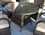 4 Seater Cairo Round Garden Dining Set 