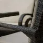 Cairo Rattan 2 Seat Sofa With Rectangular Table and 2 Chairs with 2 Footstools