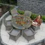 Kinsale 135cm Table with 6 Tahiti Chairs
