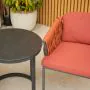 Galaxy Aranweave Bistro Set in Orange