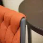 Galaxy Aranweave Bistro Set in Orange
