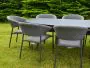 Close up of the Elements Chairs  - Dark Grey