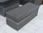 Halifax Corner Rattan Dining Fire Pit Set