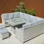New Hamilton Small U Shape Firepit Sofa Set