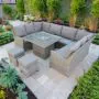 New Hamilton Small U Shape Firepit Sofa Set