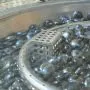 Corner Fire Pit Black Glass