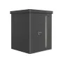 Garden Shed - Neo - Metallic Dark Grey - 1A - 180cm x 180cm x 222cm - Standard Door
