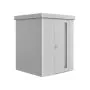 Garden Shed - Neo - Metallic Silver - 1A - 180cm x 180cm x 222cm - Standard Door