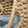 Aranweave Single Hanging Chair in Brown