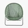 Tobs Rattan Folding Lounge Bistro Set - Green