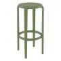 Tom Bar Stool 75cm - Olive Green