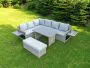 Sandringham Corner Sofa Bench Set