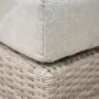 Sandringham Rattan L-Shaped Corner Sofa Bench Set