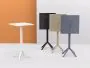 4 Air Bar Chairs and Sky Bar Table Set in White
