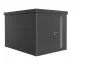 Garden Shed - Neo - Metallic Dark Grey - 4B - 236cm x 348cm x 222cm - Double Door