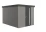 Garden Shed - Neo - Metallic Quartz Grey X Dark Grey - 4B - 236cm x 348cm x 222cm - Standard Door