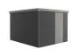 Garden Shed - Neo - Metallic Dark Grey X Quartz Grey - 4C - 292cm x 348cm x 222cm - Standard Door