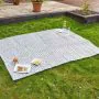 Alfresco Picnic Rug - Adana - Grey 150 x 210 cm Lifestyle
