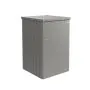 Alex Dustbin Wheelie Bin Enclosure - Metallic Quartz Grey