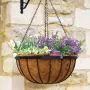 12" Saxon Hanging Basket Lifestyle