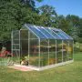Halls Popular Greenhouse - Silver - Polycarbonate - 610 - 6ft x 10ft