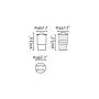 Faro Kane 2 Nickel Downlight - 3W