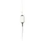 Saigon Out R17 Grey & Matt White Portable Pendant Lamp - 15W
