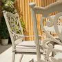 Hampshire 8 Seater Oval Cast Aluminium Set in Sahara