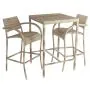 Alexander Rose  0.7X0.7M Ocean Pearl 2 Seater Bar Set