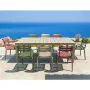 Atlantic XL 8 Seater Set Table in Taupe With Multi-Coloured Paris Chairs
