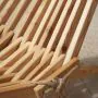 Ecofurn Lilli Side Table with EcoChair with Cushion - Larch Natural
