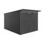 Biohort Avantgarde ECO Garden Shed - A8 - Standard Door - Metallic Dark Grey