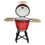 Kamado Ceramic 21" BBQ - Red