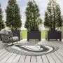 Outdoor Habitat Aura Grey Carpet (140cm x 200cm)