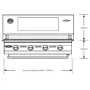 BeefEater S3000e Built In 4 Burner Barbecue