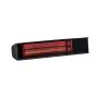 Front view of the Burda - Relax Glass Compact - PerfectClime Powered on