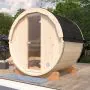 Anita 2m x 1.6m Barrel Sauna