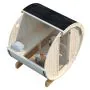 Anita 2m x 1.6m Barrel Sauna