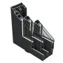 Andrea 11.2m (2.6m x 3.9m) Slide Plus Garden Room / Garden Office with Double Toughened Glass