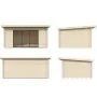 Lea 14.2sqm (2.4m x 4.7m) Slide Plus Garden Room / Home Office with Double Toughened Glass