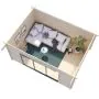 Lea 14.2sqm (2.4m x 4.7m) Slide Plus Garden Room / Home Office with Double Toughened Glass