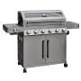 Grillstream Gourmet 6 Burner Hybrid with Steak Shelf - Stainless Steel
