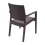 Ibiza Brown Stacking Armchair