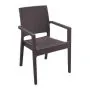Ibiza Stacking Armchair - Brown