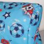 Funzee Kids Small Beanbag Chair - Blue Goal