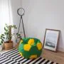 County Colours Bean Bag - Green and Yellow