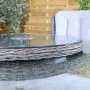 Amalfi 60cm Lazy Susan - Dark Grey