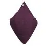 Large Outdoor Pyramid Bean Bag - Berry