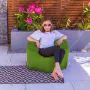 Kids Outdoor Classic Bean Bag - Lime
